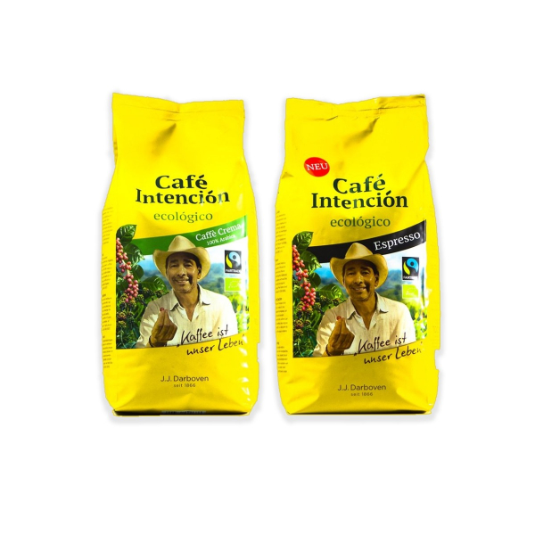 Café Intención proefpakket - koffiebonen - 2 x 1 kilo