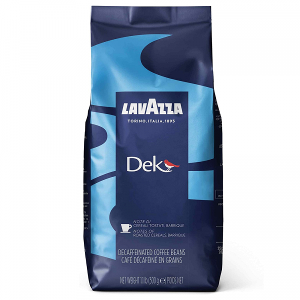Lavazza Dek (Decaffeinato) - Cafeïnevrije koffiebonen - 500 gram