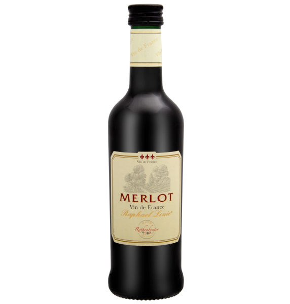 Raphael Louie Merlot - droge rode wijn - 250 ml