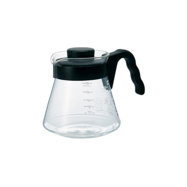 Hario V60 glazen koffieserveerder maat 02 (700ml)
