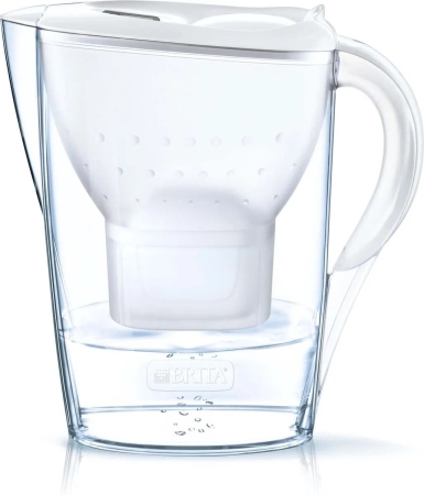 Brita - Waterfilterkan Marella Wit + 1 Maxtra Filterpatroon 2,4L