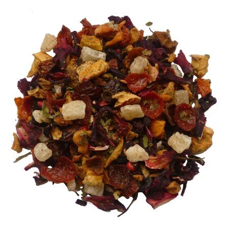 Aardbei & Chili - Vruchtenthee 100 gram - Café du Jour losse thee