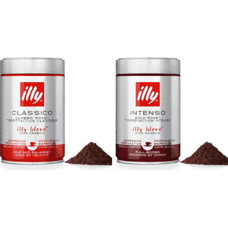 illy Espresso proefpakket - gemalen koffie - 2 x 250 gram