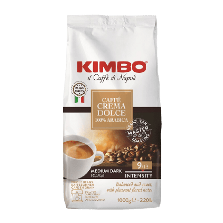 Kimbo Dolce Crema - koffiebonen - 1 kilo