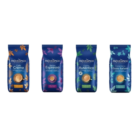 Mövenpick proefpakket - koffiebonen - 4 x 1 kilo