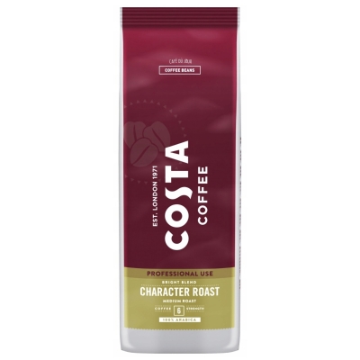 Costa Coffee Character Bright Blend Medium Roast - koffiebonen - 1 kilo