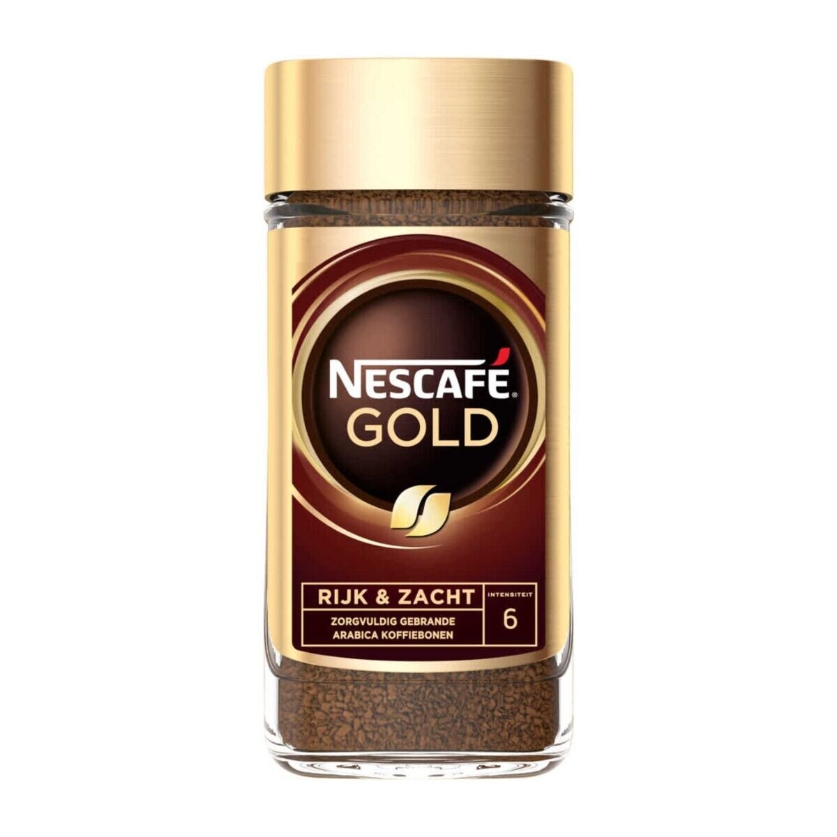 Nescafé Gold Rijk & Zacht - oploskoffie - 6 x 200 gram