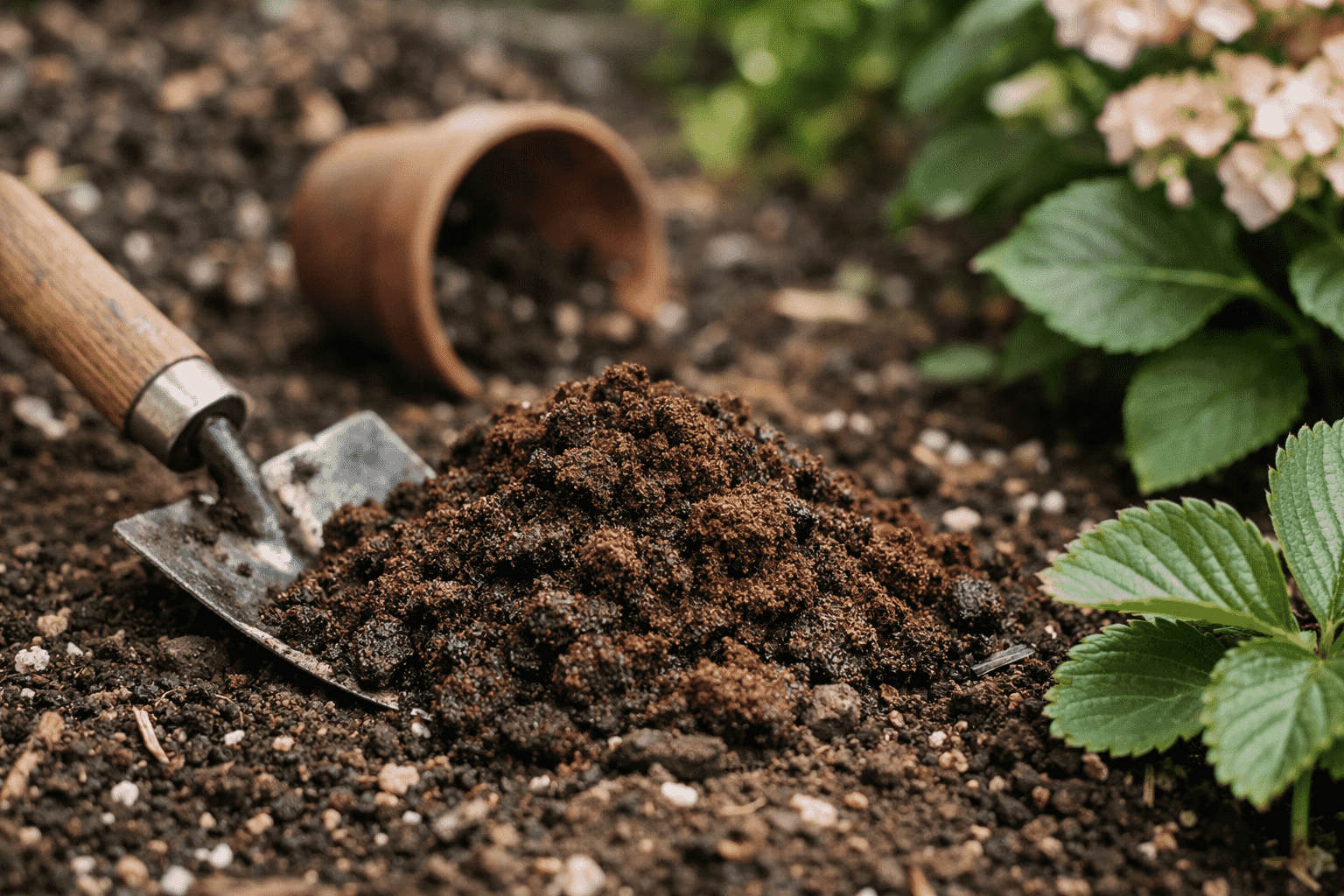 Is koffie goed voor planten? 