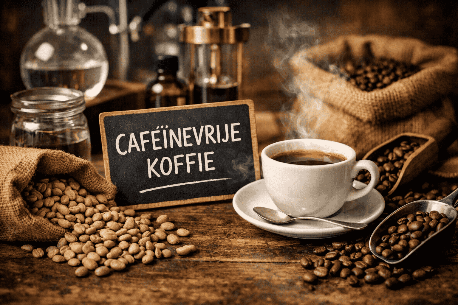 cafeïnevrije koffie